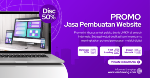 Promo Jasa Pembuatan Website Landingpage Khusus UMKM